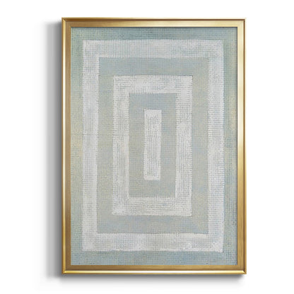 Inner Hall I - Modern Framed Canvas Print