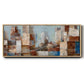 Cityscape - Floater Framed Canvas Print