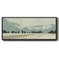 Farmland Study IV - Floater Framed Canvas Print