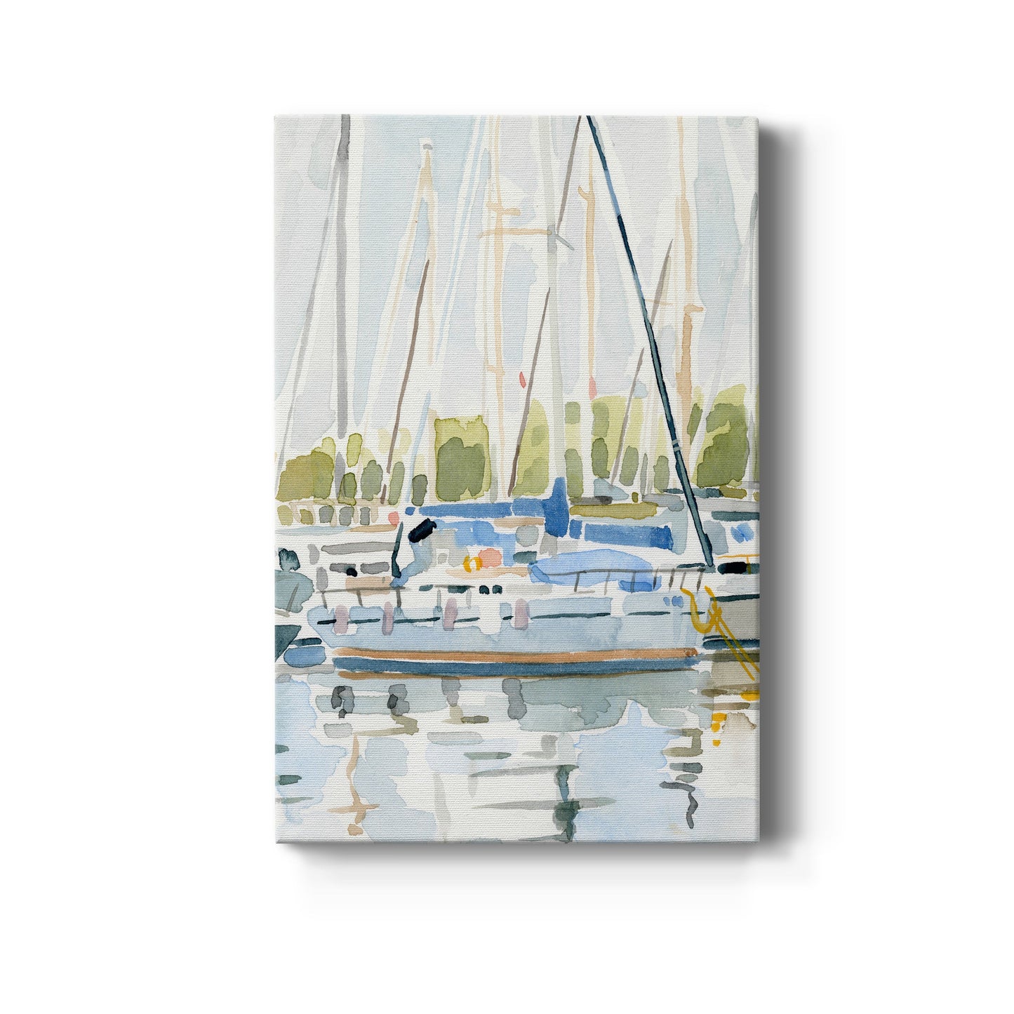 By the Bay II Premium Gallery Wrapped Canvas - Ready to Hang