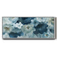 Blue on Blue - Floater Framed Canvas Print