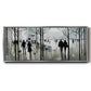 Morning Paris - Floater Framed Canvas Print
