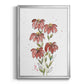 Watercolor Blooms II - Modern Framed Canvas Print