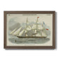 Antique Clipper Ship III Premium Framed Canvas- Ready to Hang