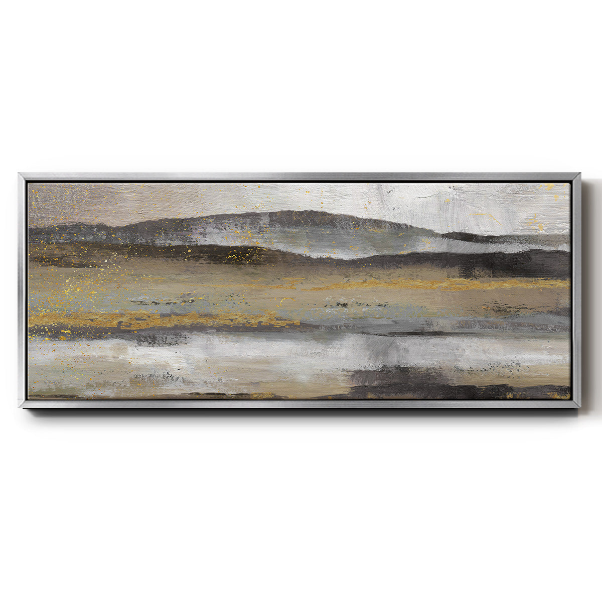 Rolling Hills - Floater Framed Canvas Print