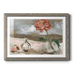 Vase of Pink Flowers IV - Barnwood Framed Art Print