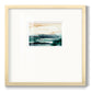 Sea Foam Flow II - Double Matboard Framed Print