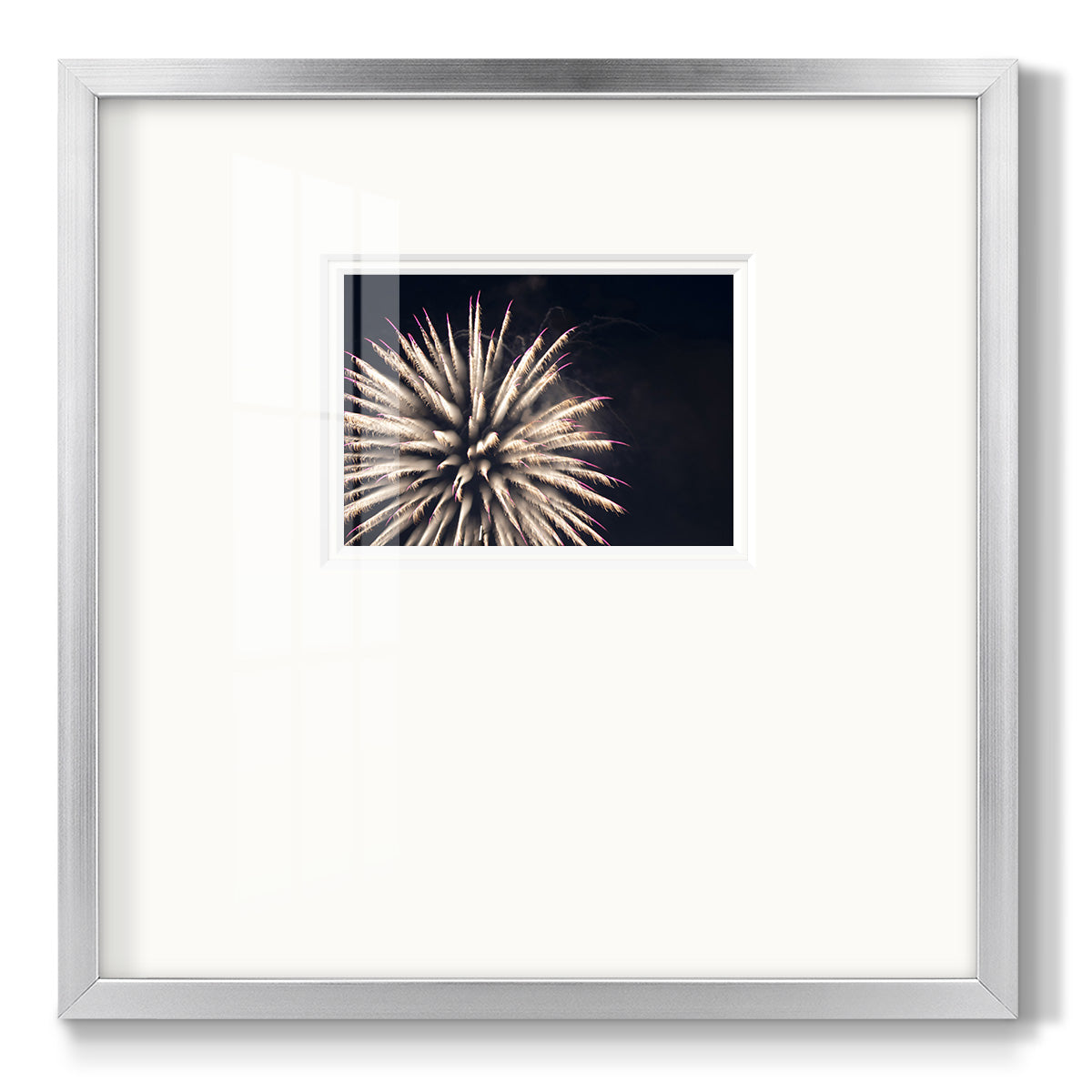 Sky Bloom - Double Matboard Framed Print