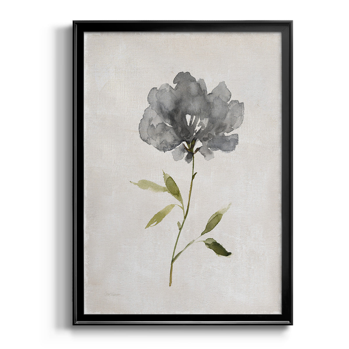 Botanical Beauty I - Modern Framed Canvas Print