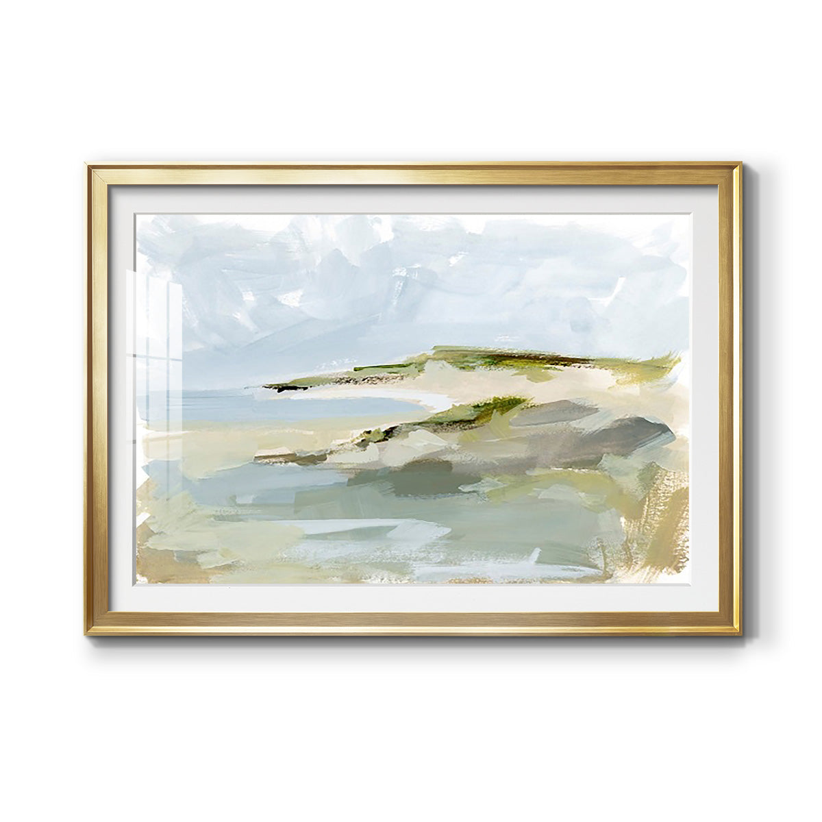 Sea Cove Impression I Premium Framed Print - Ready to Hang