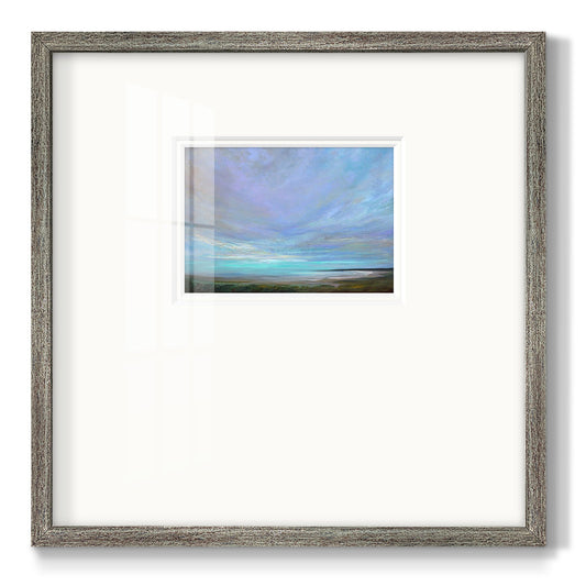 Coastal Views III - Double Matboard Framed Print