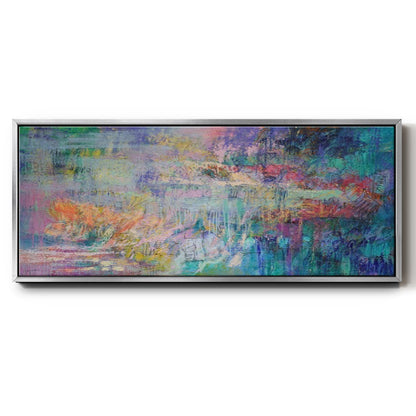 Vespers - Floater Framed Canvas Print