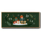 Little St. Nick Collection D - Floater Framed Canvas Print