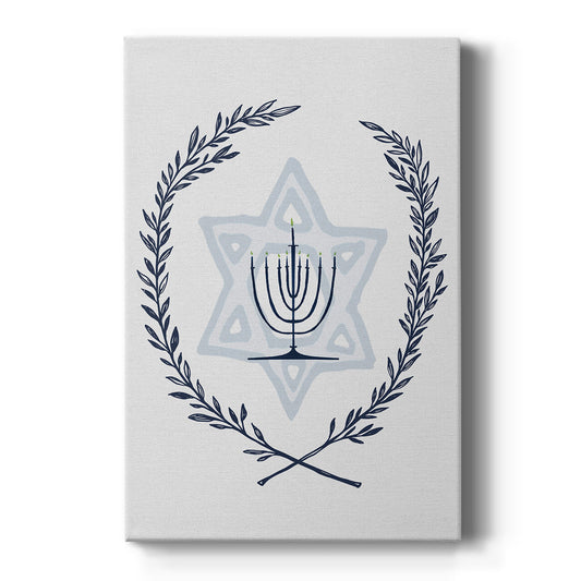 Happy Hanukkah I - Canvas Art Print