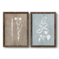 Botany Beauty III - Premium Framed Canvas 2 Piece Set - Ready to Hang