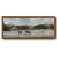 Country Satisfaction - Floater Framed Canvas Print