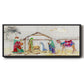 Nativity - Floater Framed Canvas Print