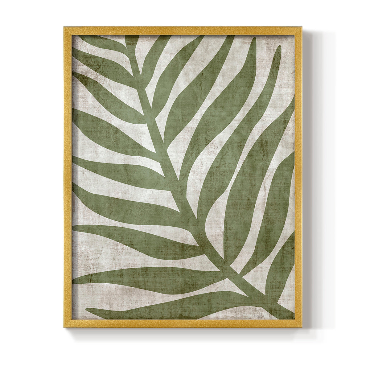 Island Greenery I - Restickable Framed Art Print