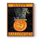 Happy Halloween - Restickable Framed Art Print