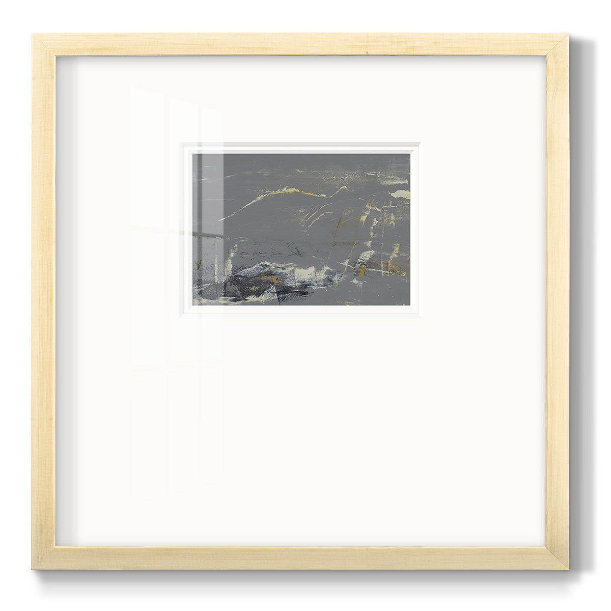 Mystique Abstract I - Double Matboard Framed Print