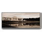 Gloriette Schonbrunn - Floater Framed Canvas Print