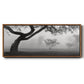 Morning Mist, Farmington Hills, Michigan - Floater Framed Canvas Print