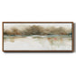 Softer Reflections - Floater Framed Canvas Print