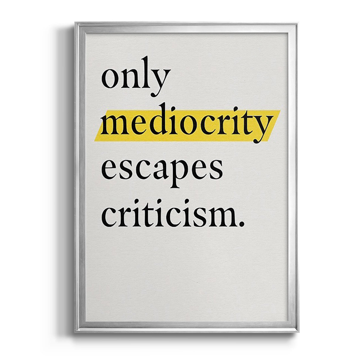 Bro-Inspo II - Modern Framed Canvas Print