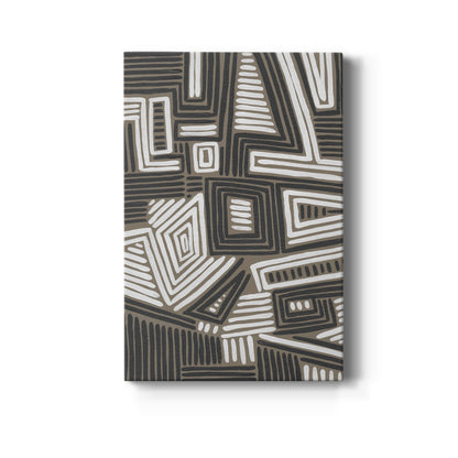 Abstract Maze II - Canvas Art Print