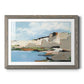 White Rock Cliffs II - Barnwood Framed Art Print