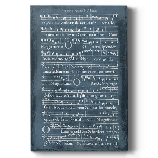 Graphic Songbook IV Premium Gallery Wrapped Canvas - Ready to Hang