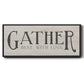 Gather Here With Love - Floater Framed Canvas Print