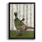 Pheasant Shooting Party 1 - Modern Framed Canvas Print