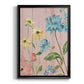 Wildflower Flutter IV - Modern Framed Canvas Print