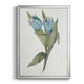 Blue Tulip Picks II - Modern Framed Canvas Print