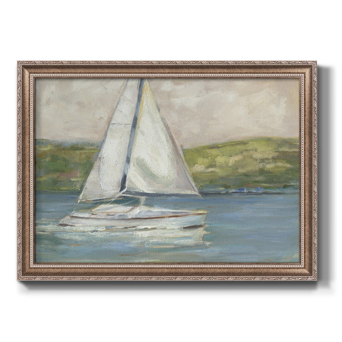 Off the Coast I Premium Framed Canvas- Ready to Hang