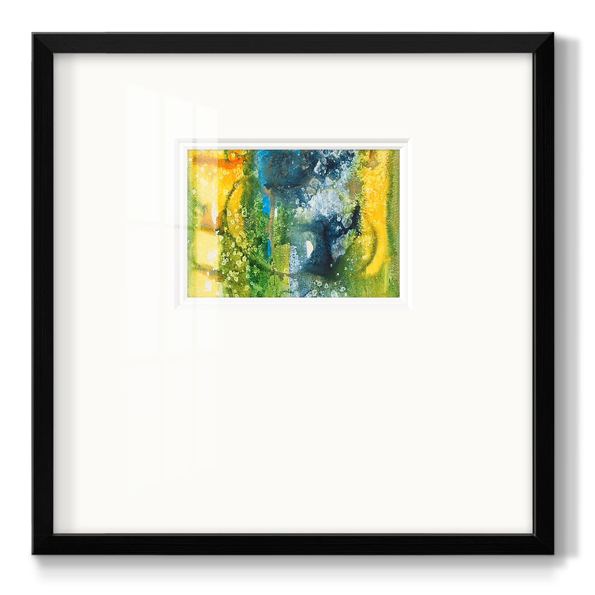 Aquatic Energy III - Double Matboard Framed Print
