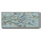 Blue Sky and Blossoms - Floater Framed Canvas Print