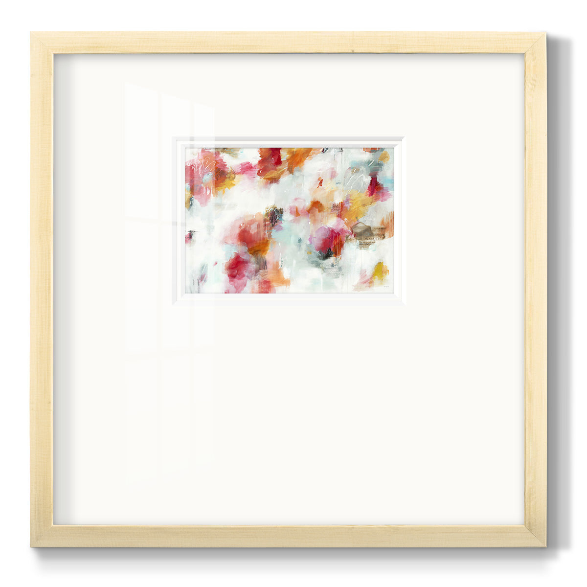 Looking the Other Way - Double Matboard Framed Print