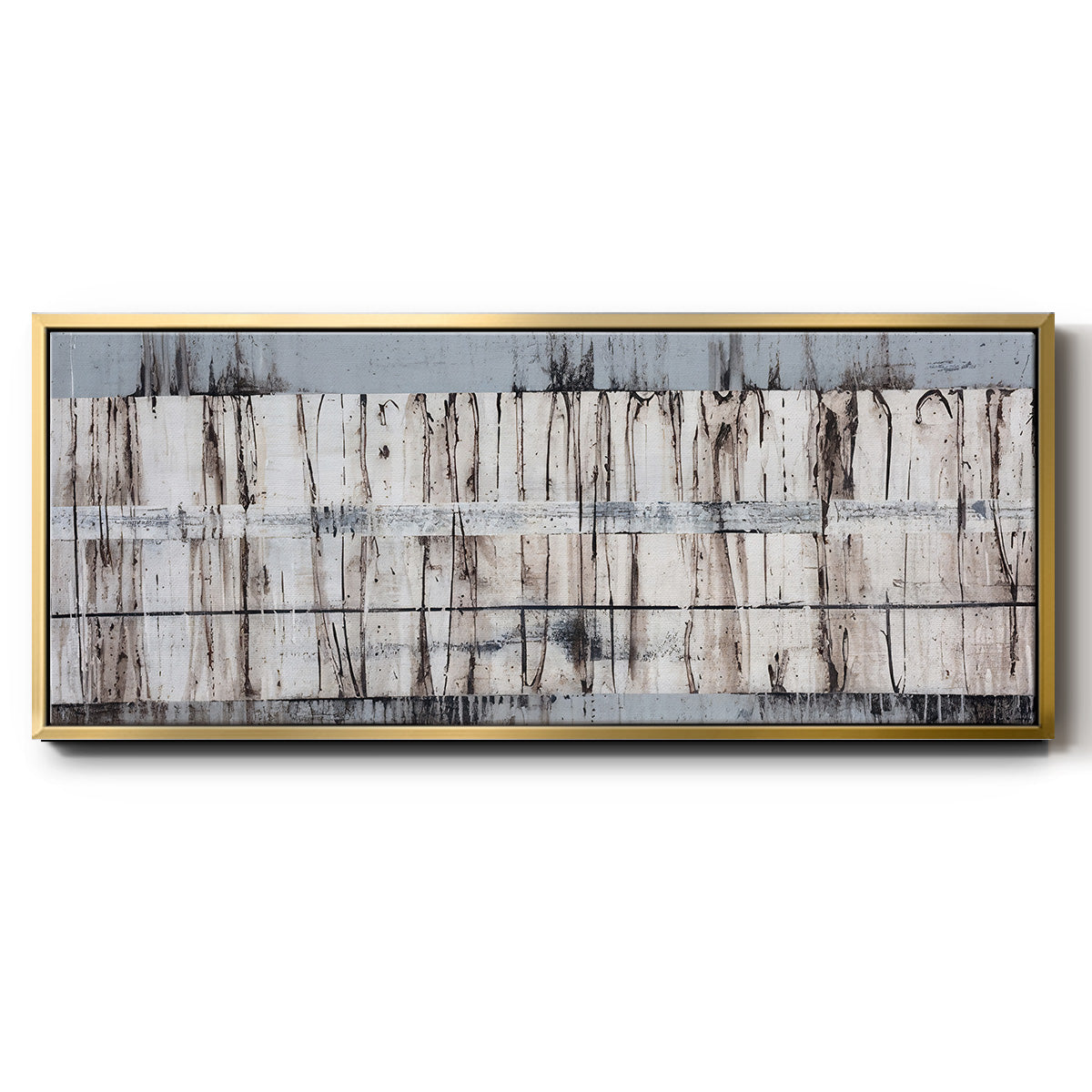 Granite - Floater Framed Canvas Print