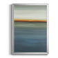 Beside the Blue I - Modern Framed Canvas Print