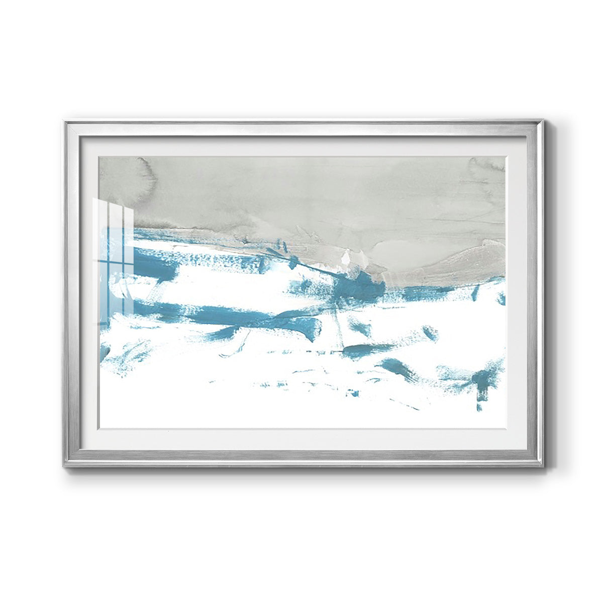 Meta Land II Premium Framed Print - Ready to Hang