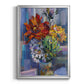 Modern Bouquet - Modern Framed Canvas Print