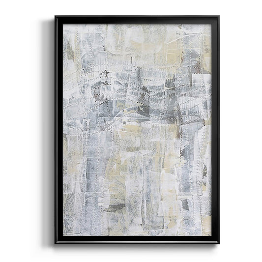 Ghost Town II - Modern Framed Canvas Print