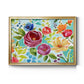 Modern Garden IV - Modern Framed Canvas Print
