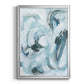 Fluid Receptor I - Modern Framed Canvas Print