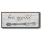 Bon Appetit - Floater Framed Canvas Print
