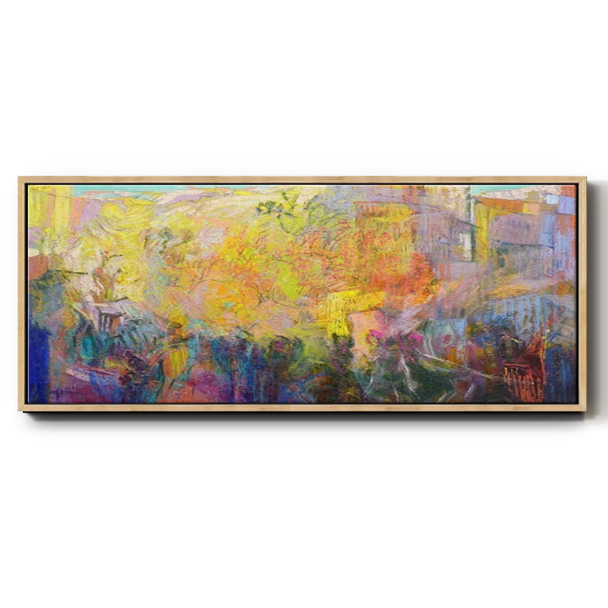 Incantanta - Floater Framed Canvas Print
