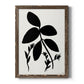 Silhouette Garden II - Premium Canvas Framed in Barnwood - Ready to Hang