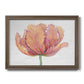 Single Pink Bloom I Premium Framed Canvas- Ready to Hang